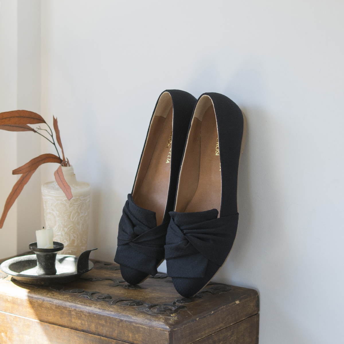 ΜΠΑΛΑΡΙΝΕΣ BOW BLACK