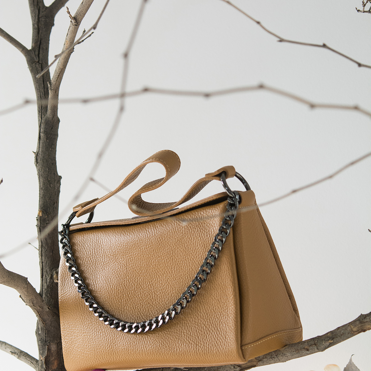 ΤΣΑΝΤΑ ΑΠΟ ΔΕΡΜΑ ROCK