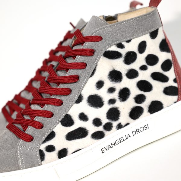 DOTS SUEDE SNEAKERS BOOTS