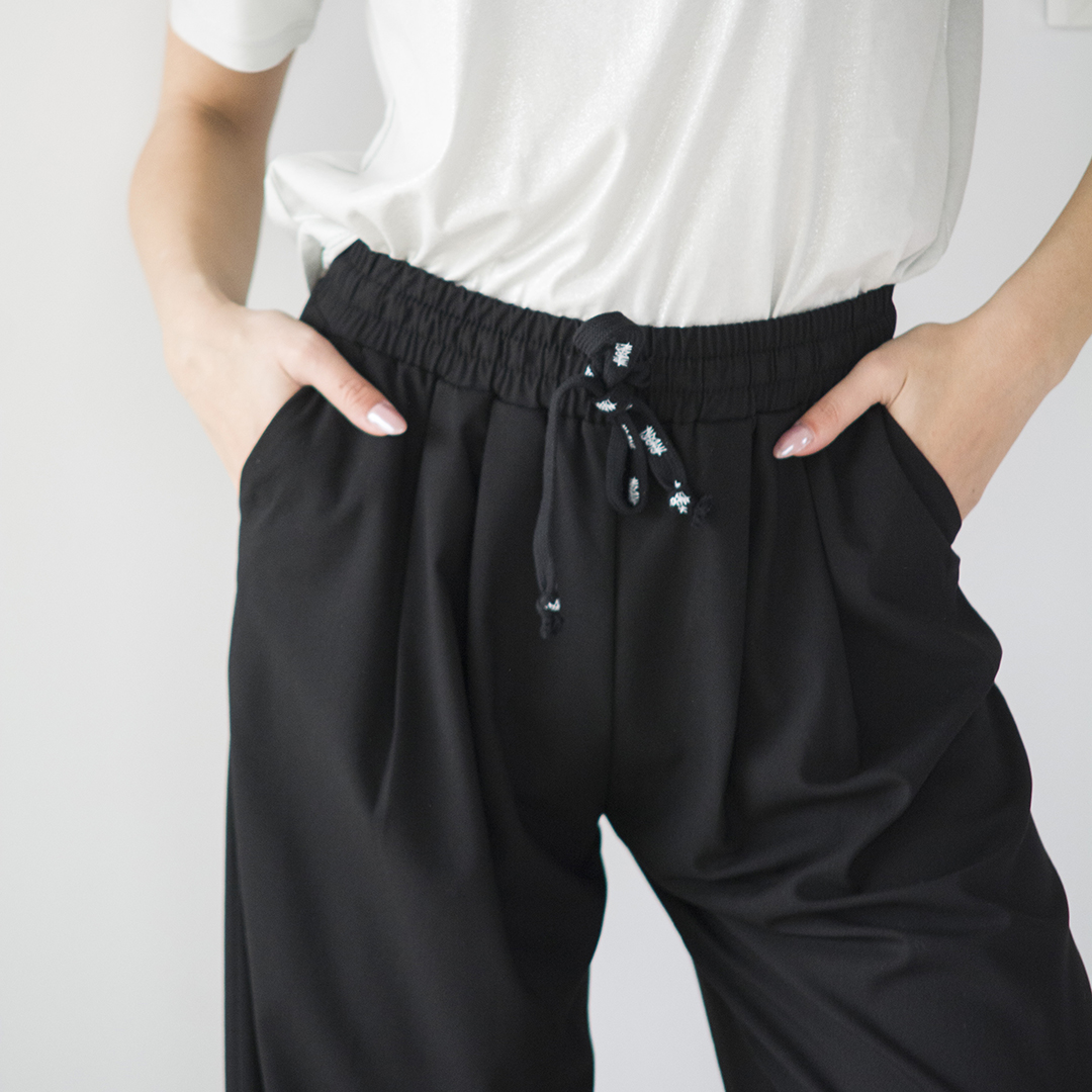 ΜΑΥΡΗ-OVERSIZED ΠΑΝΤΕΛΟΝΑ