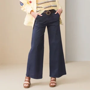 Παντελόνα Μπλε με Ζώνη