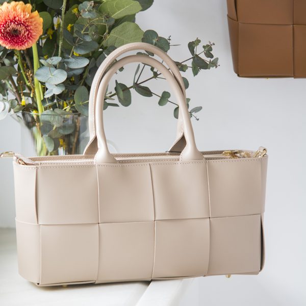 ΤΣΑΝΤΑ ΑΠΟ ΔΕΡΜΑ CUBE