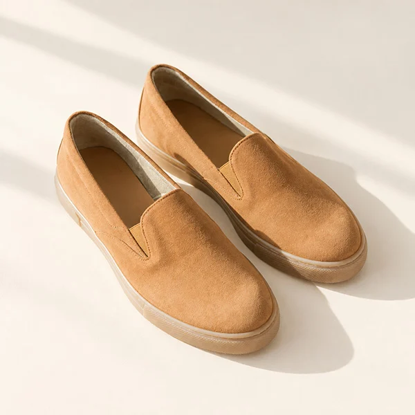 SNEAKERS SLIP ON SUEDE
