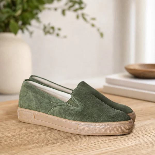 SNEAKERS SLIP ON SUEDE