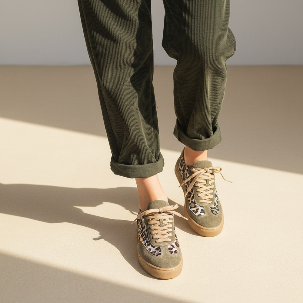 SNEAKERS OIL-LEOPAR