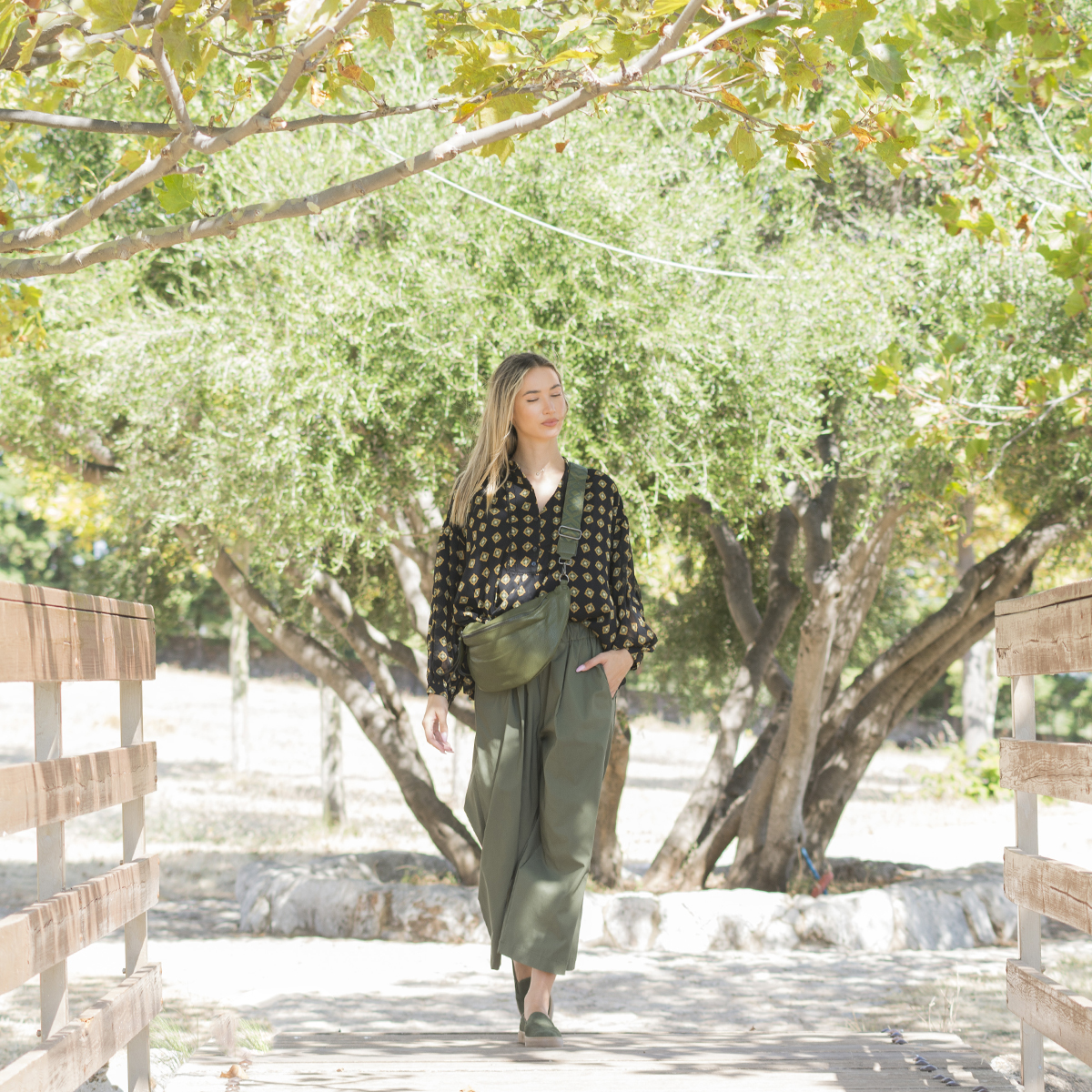 ΠΑΝΤΕΛΟΝΙ CROP ΛΑΔΙ