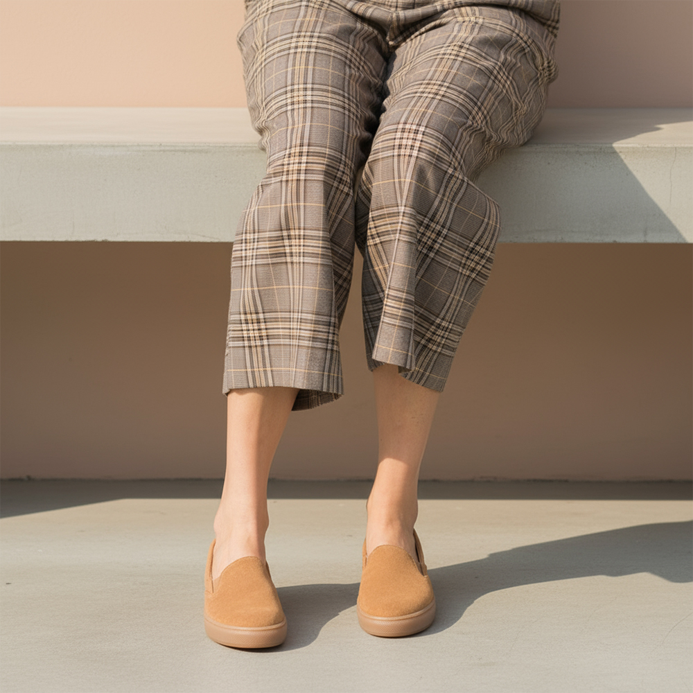 SNEAKERS SLIP ON SUEDE