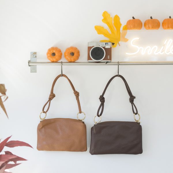 ΤΣΑΝΤΑ ΑΠΟ ΔΕΡΜΑ GOLD CYCLE MINI