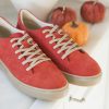 SNEAKERS SASHAY RED SUEDE