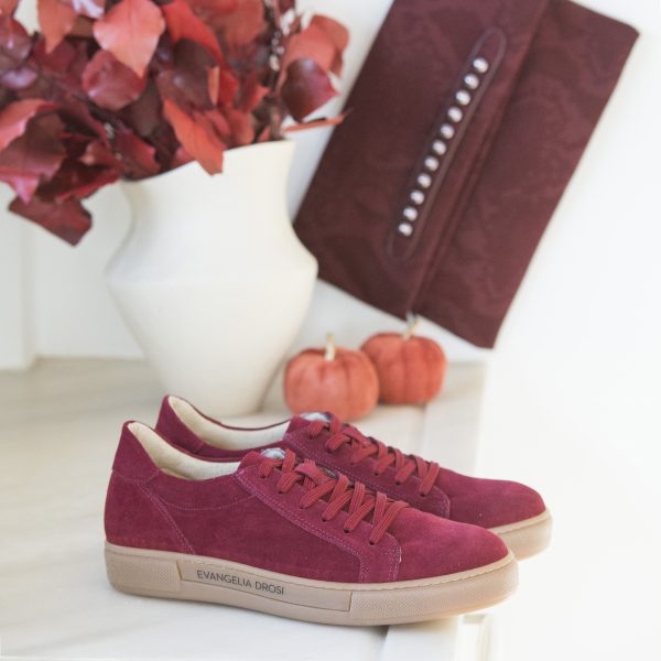 SNEAKERS ΜΠΟΡΝΤΟ SUEDE