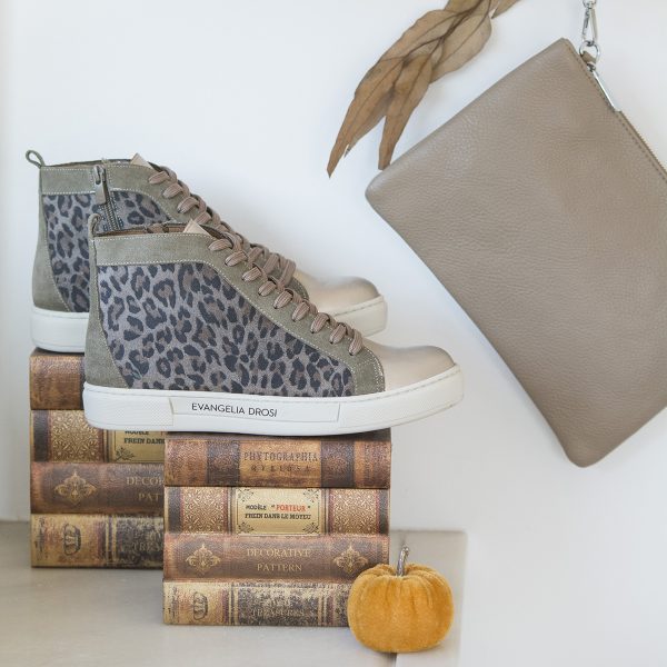 SNEAKERS BOOTS PERLA LEOPAR