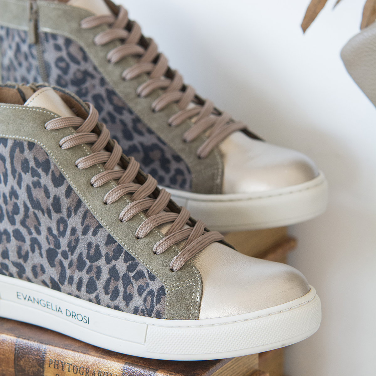 SNEAKERS BOOTS PERLA LEOPAR