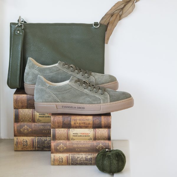 SNEAKERS ΛΑΔΙ SUEDE