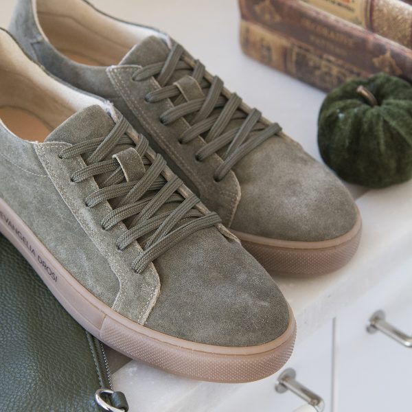 SNEAKERS ΛΑΔΙ SUEDE