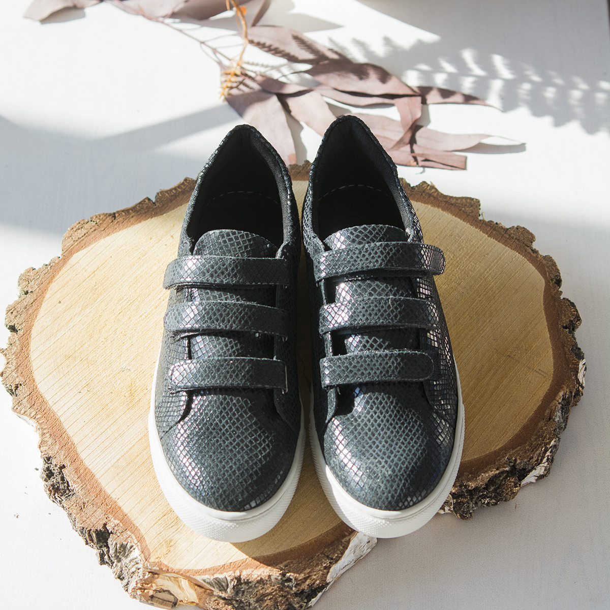 SNEAKERS BLACK SNAKE