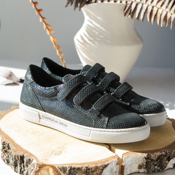 SNEAKERS BLACK SNAKE