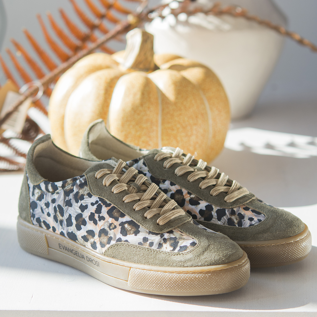 SNEAKERS OIL-LEOPAR