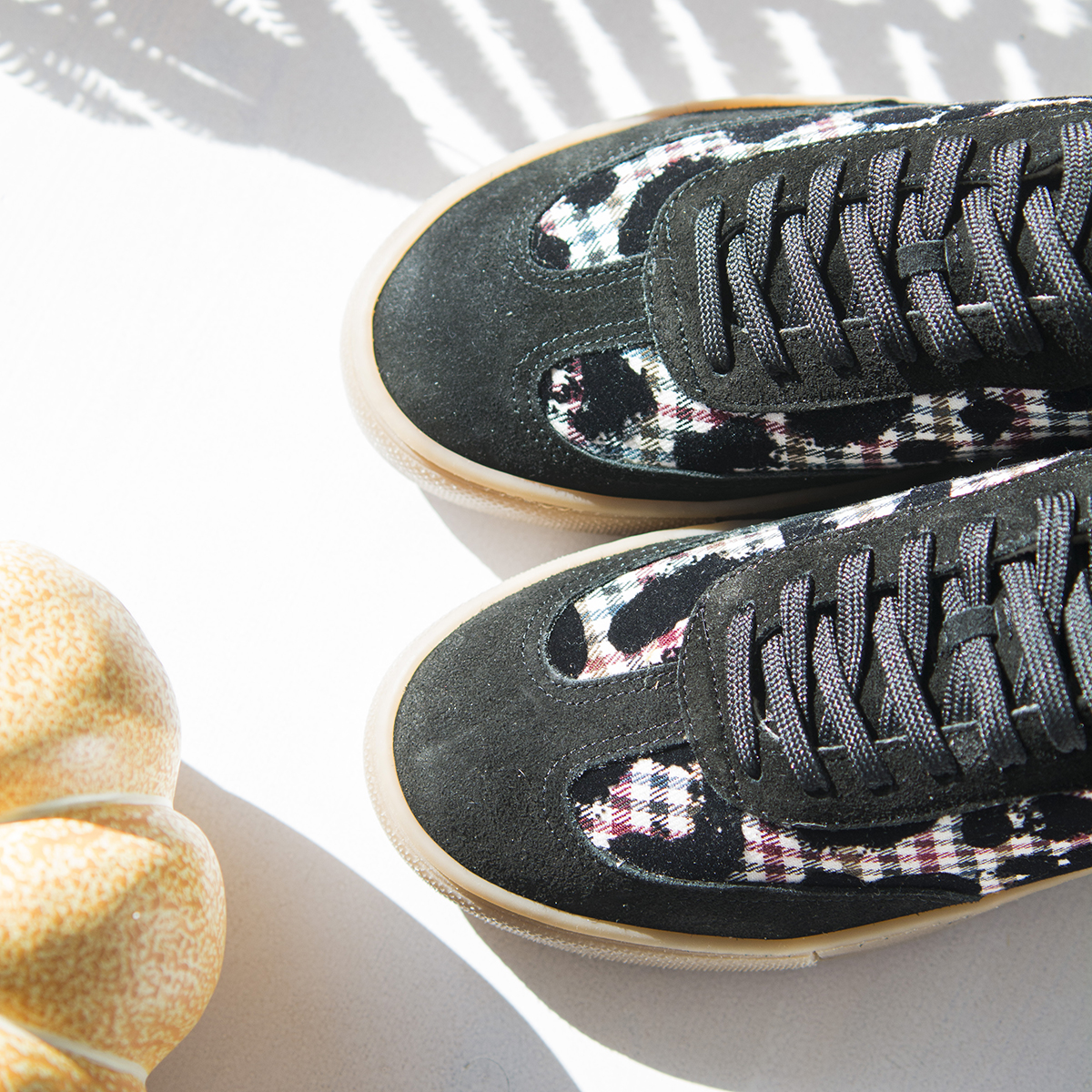 SNEAKERS LEOPAR PLAID