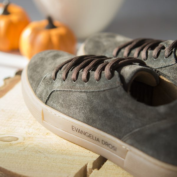 SNEAKERS ΚΑΦΕ SUEDE