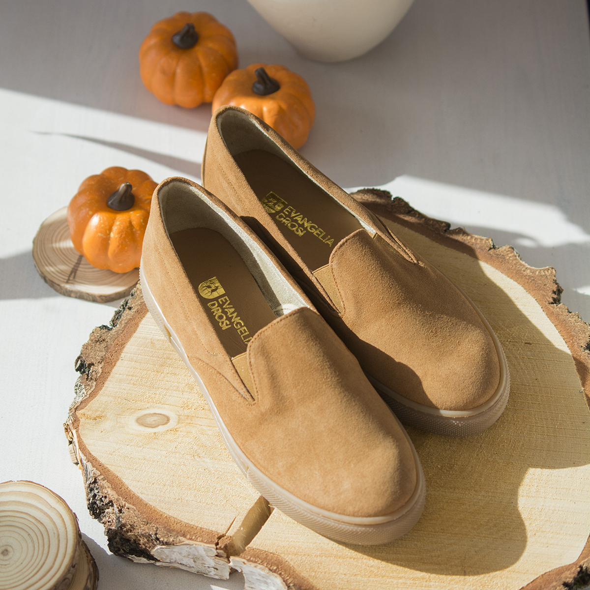 SNEAKERS SLIP ON SUEDE