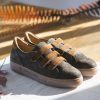 SNEAKERS BROWN SCRATCH