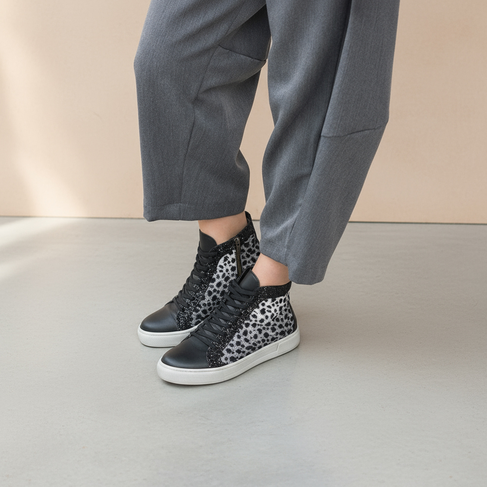 SNEAKERS BOOTS LEOPAR