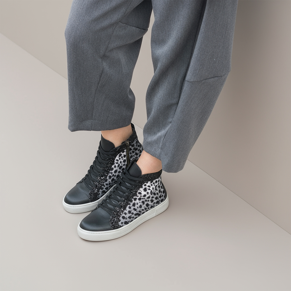 SNEAKERS BOOTS LEOPAR