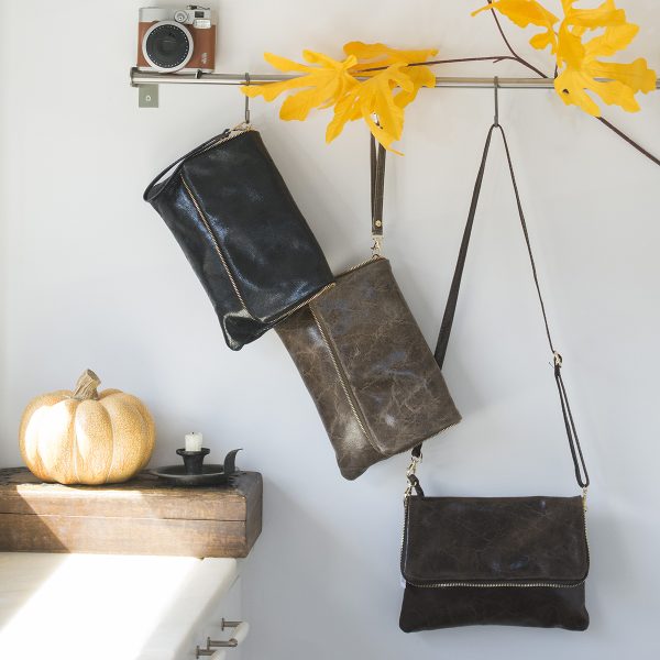 ΤΣΑΝΤΑ ΑΠΟ ΔΕΡΜΑ ZIPPER