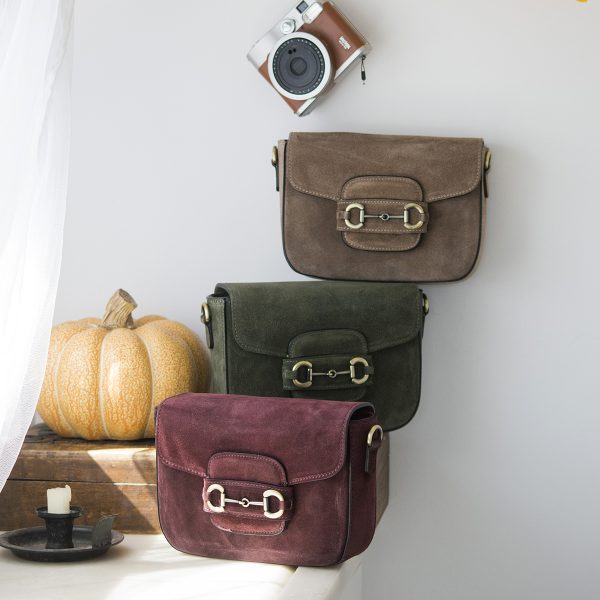 ΤΣΑΝΤΑ ΑΠΟ ΔΕΡΜΑ SUEDE MEDIUM