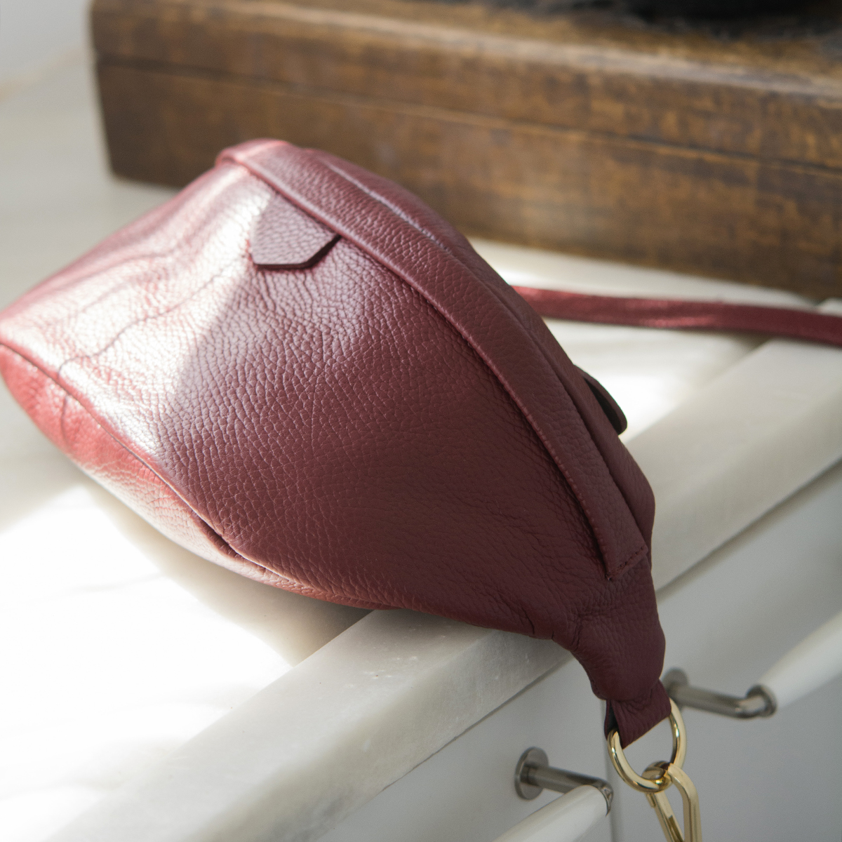 ΤΣΑΝΤΑ ΜΠΑΝΑΝΑ ΑΠΟ ΔΕΡΜΑ