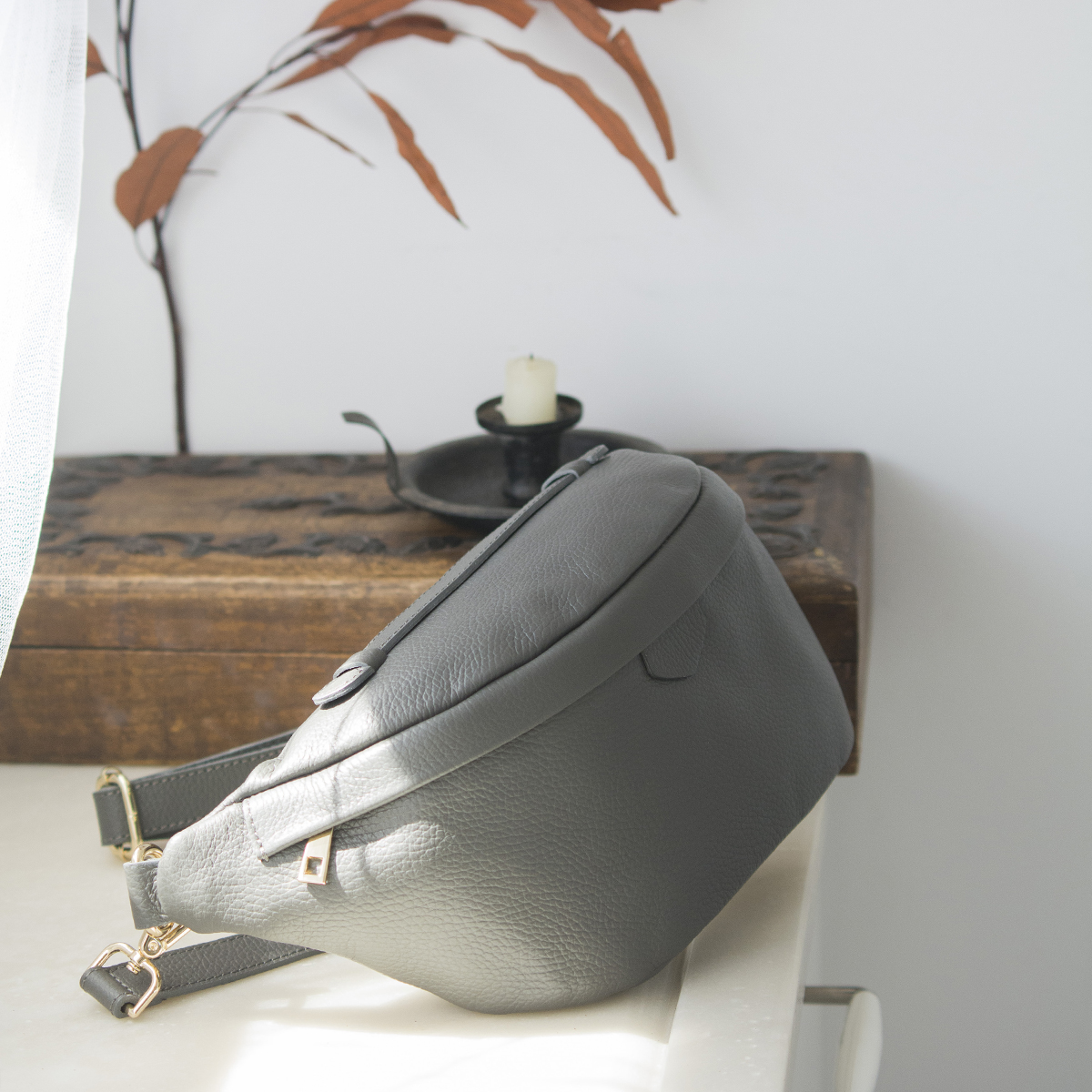 ΤΣΑΝΤΑ ΜΠΑΝΑΝΑ ΑΠΟ ΔΕΡΜΑ