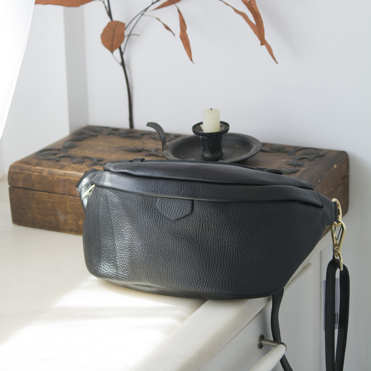 ΤΣΑΝΤΑ ΜΠΑΝΑΝΑ ΑΠΟ ΔΕΡΜΑ