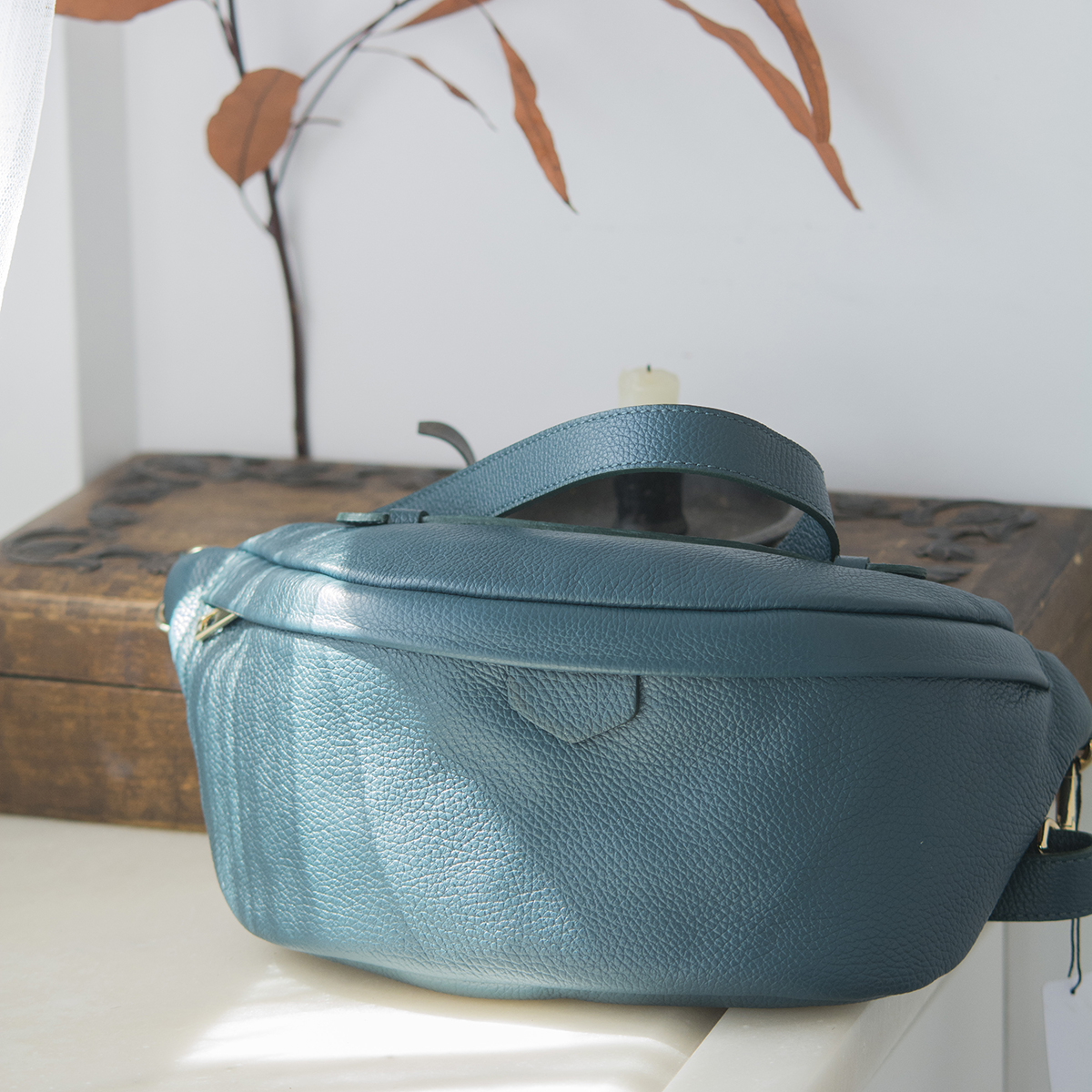 ΤΣΑΝΤΑ ΜΠΑΝΑΝΑ ΑΠΟ ΔΕΡΜΑ