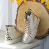 SNEAKERS BOOTS GOLD