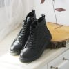SNEAKERS BOOTS BLACK GLITTER