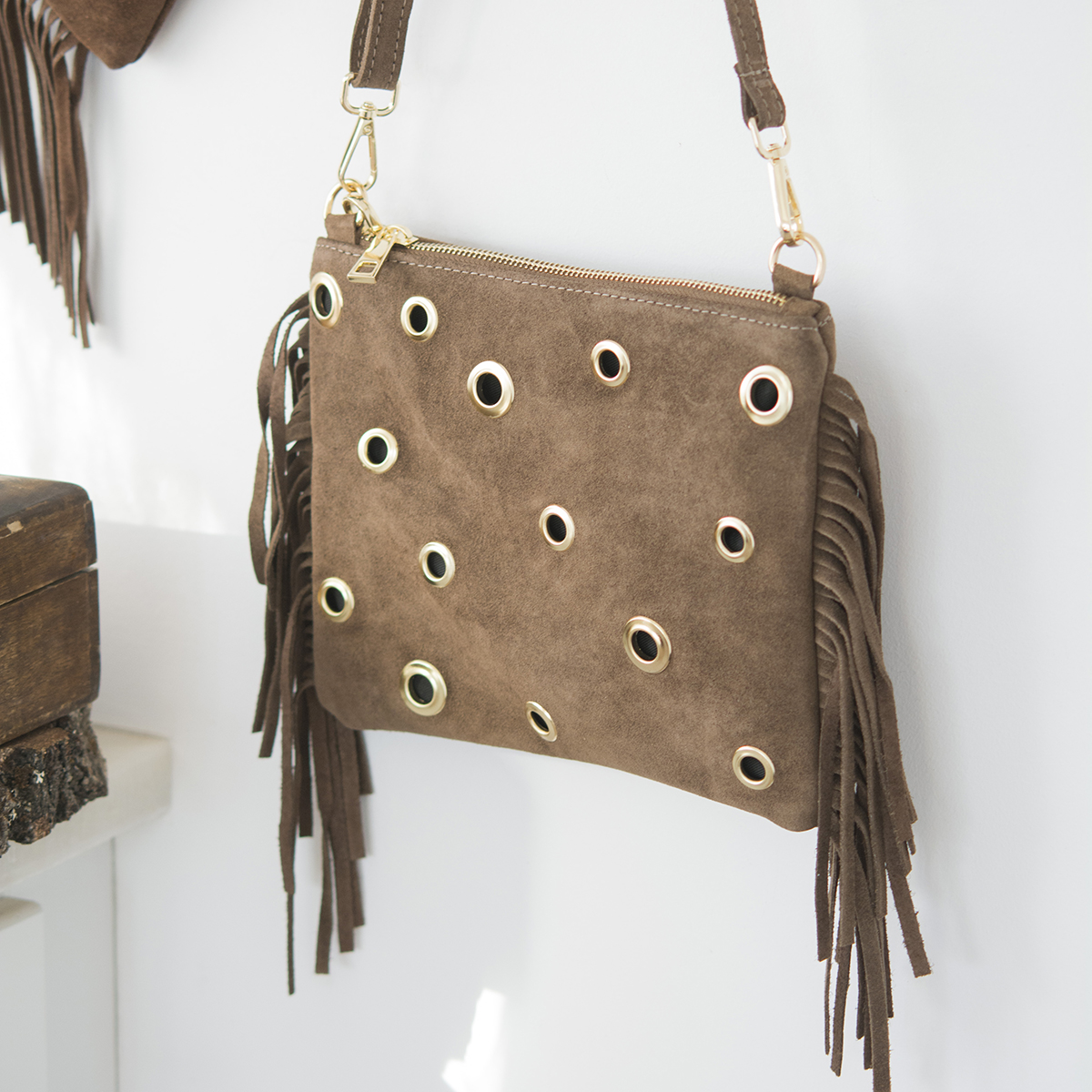 ΤΣΑΝΤΑ ΑΠΟ ΔΕΡΜΑ GOLD-CYCLE