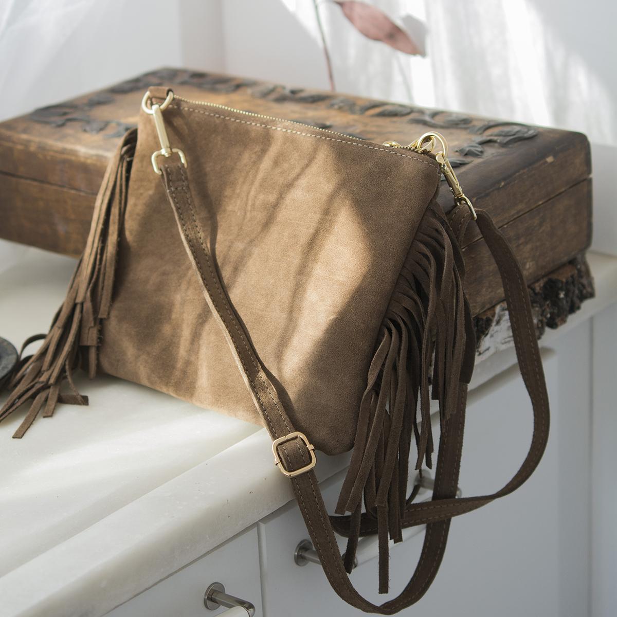 ΤΣΑΝΤΑ ΑΠΟ ΔΕΡΜΑ GOLD-CYCLE