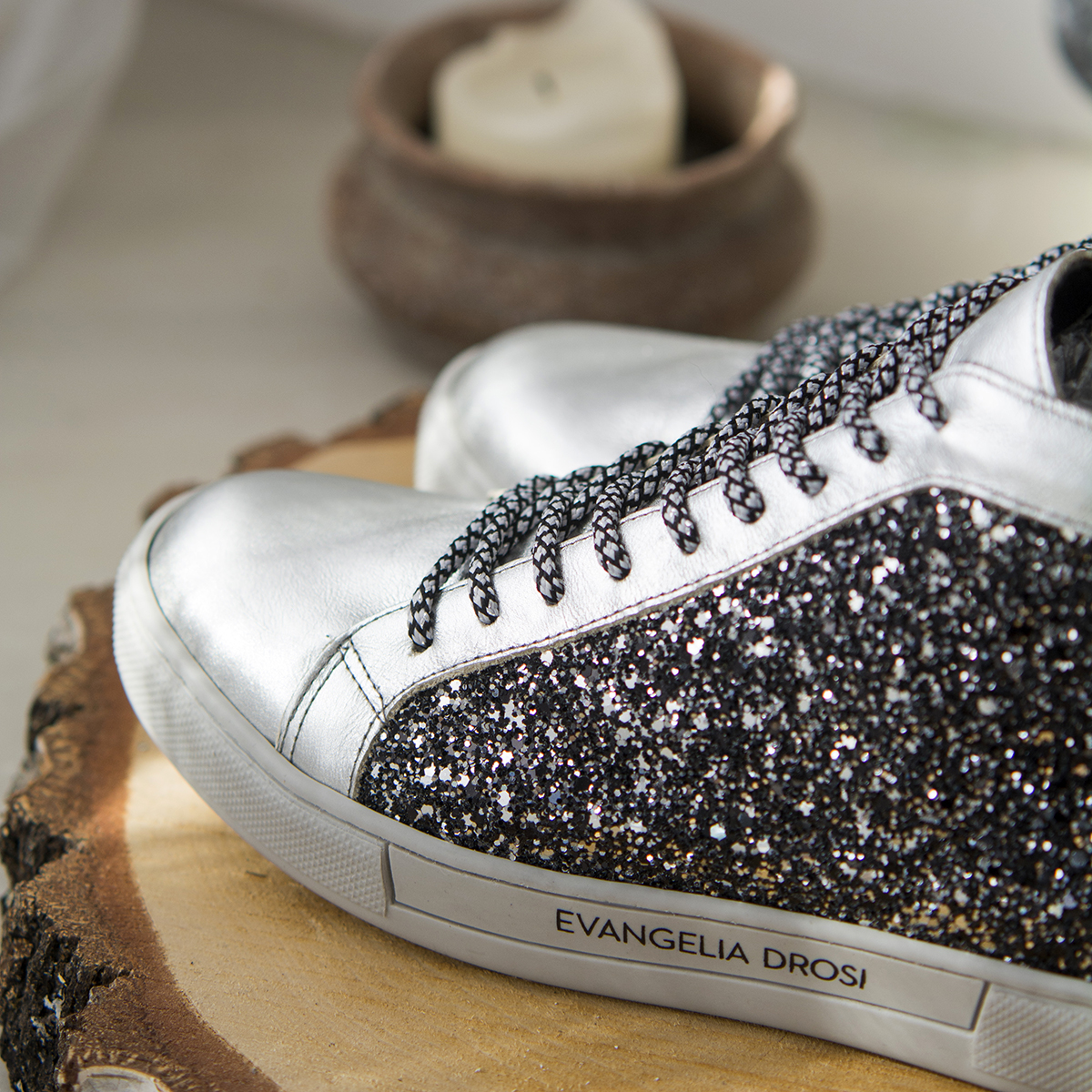 SNEAKERS BOOTS CRYSTAL