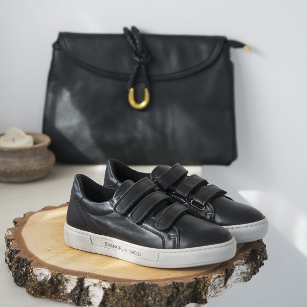 SNEAKERS BLACK-SCRATCH