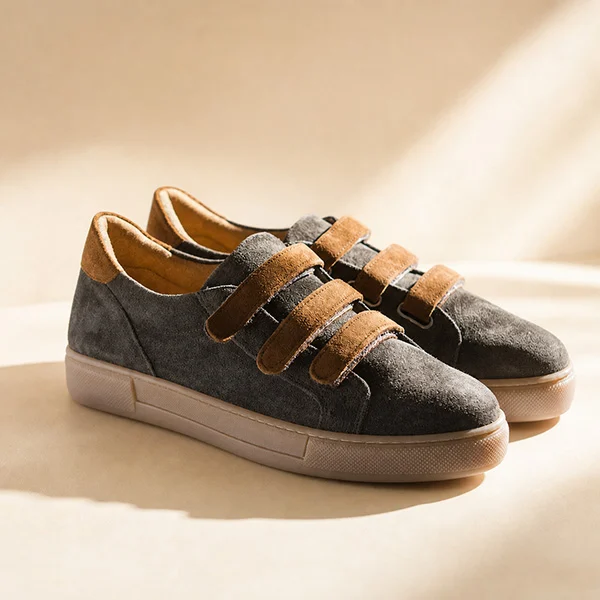 SNEAKERS BROWN SCRATCH