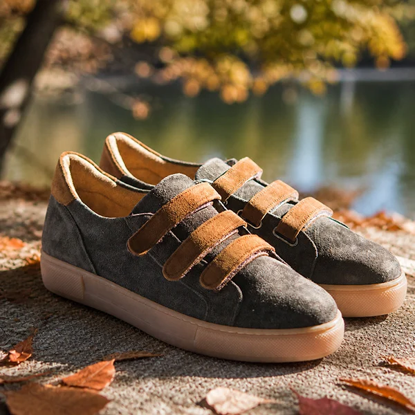 SNEAKERS BROWN SCRATCH