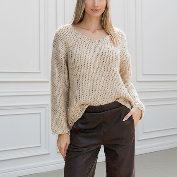 ΠΟΥΛΟΒΕΡ ΜΕ ΧΟΝΤΡΗ ΠΛΕΞΗ