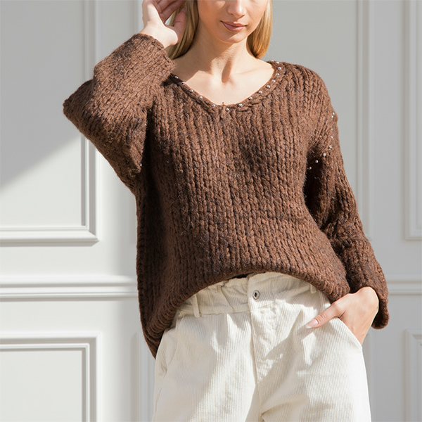 ΠΟΥΛΟΒΕΡ ΜΕ ΧΟΝΤΡΗ ΠΛΕΞΗ