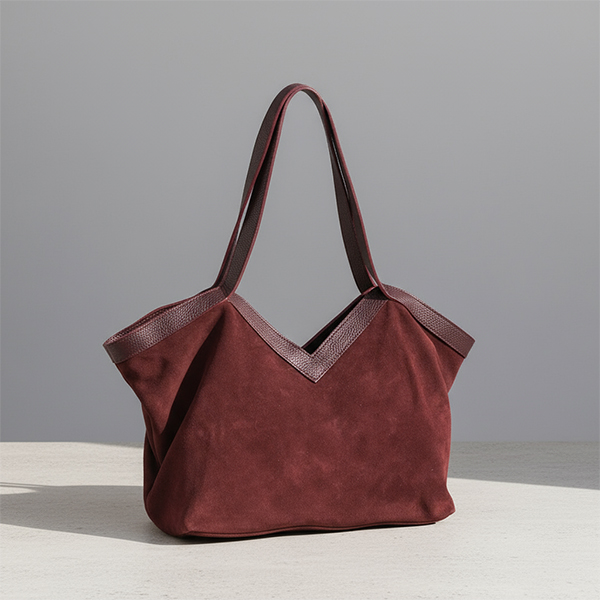 ΤΣΑΝΤΑ SUEDE-SHOPPER -V-