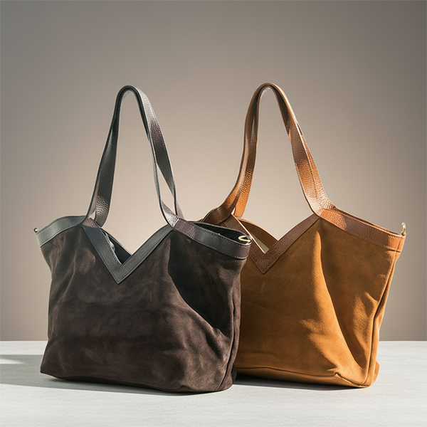 ΤΣΑΝΤΑ SUEDE-SHOPPER -V-