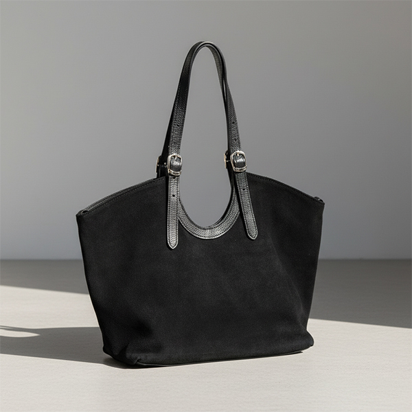 ΤΣΑΝΤΑ SUEDE-SHOPPER