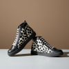 SNEAKERS BOOTS BLACK DOTS