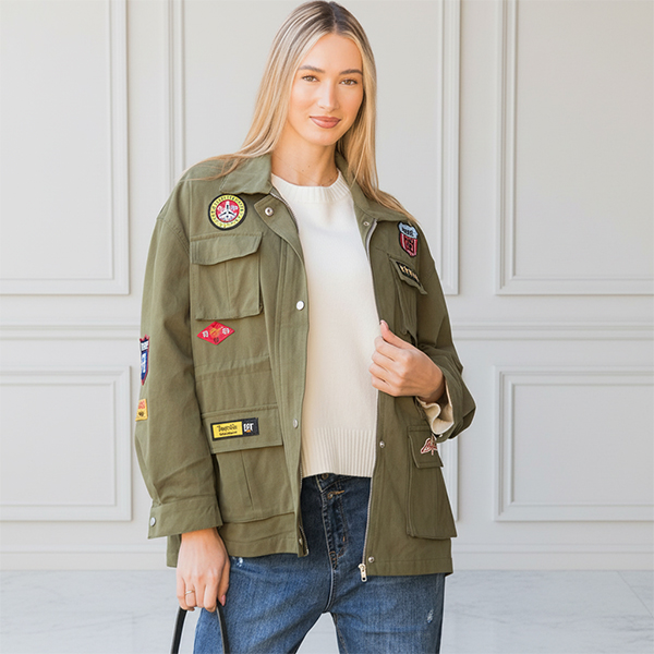 ΤΖΑΚΕΤ ARMY ΜΕ ΣΧΕΔΙΑ