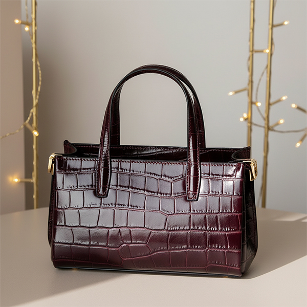 ΤΣΑΝΤΑ ΑΠΟ ΔΕΡΜΑ CROCO