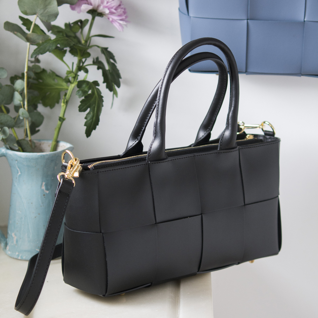 ΤΣΑΝΤΑ ΑΠΟ ΔΕΡΜΑ CUBE